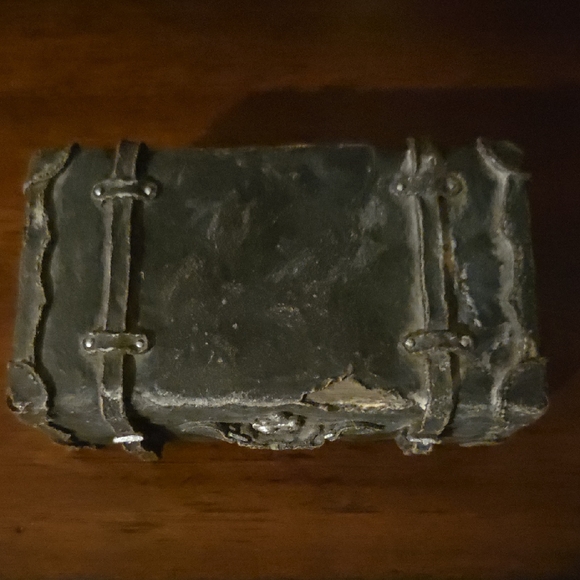 Other - Vintage Style Black Suitcase Table Ornament